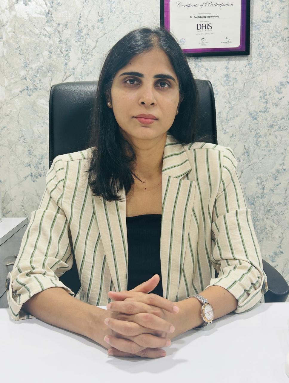 Dr. Radhika at National Skin Centre